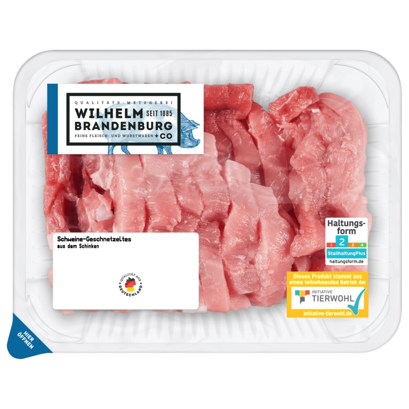 Wilhelm Brandenburg Schweine-Geschnetzeltes 300g